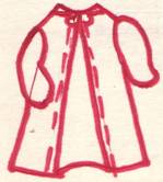 фасон детского платья со встречной складкой