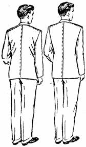 крой и пошив мужского пиджака