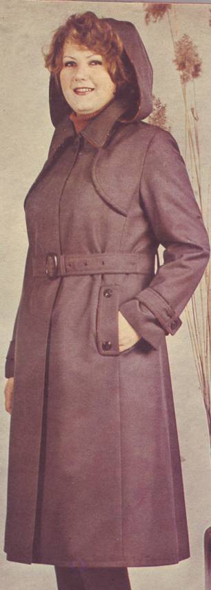 женское пальто с капюшоном фасон и выкройка